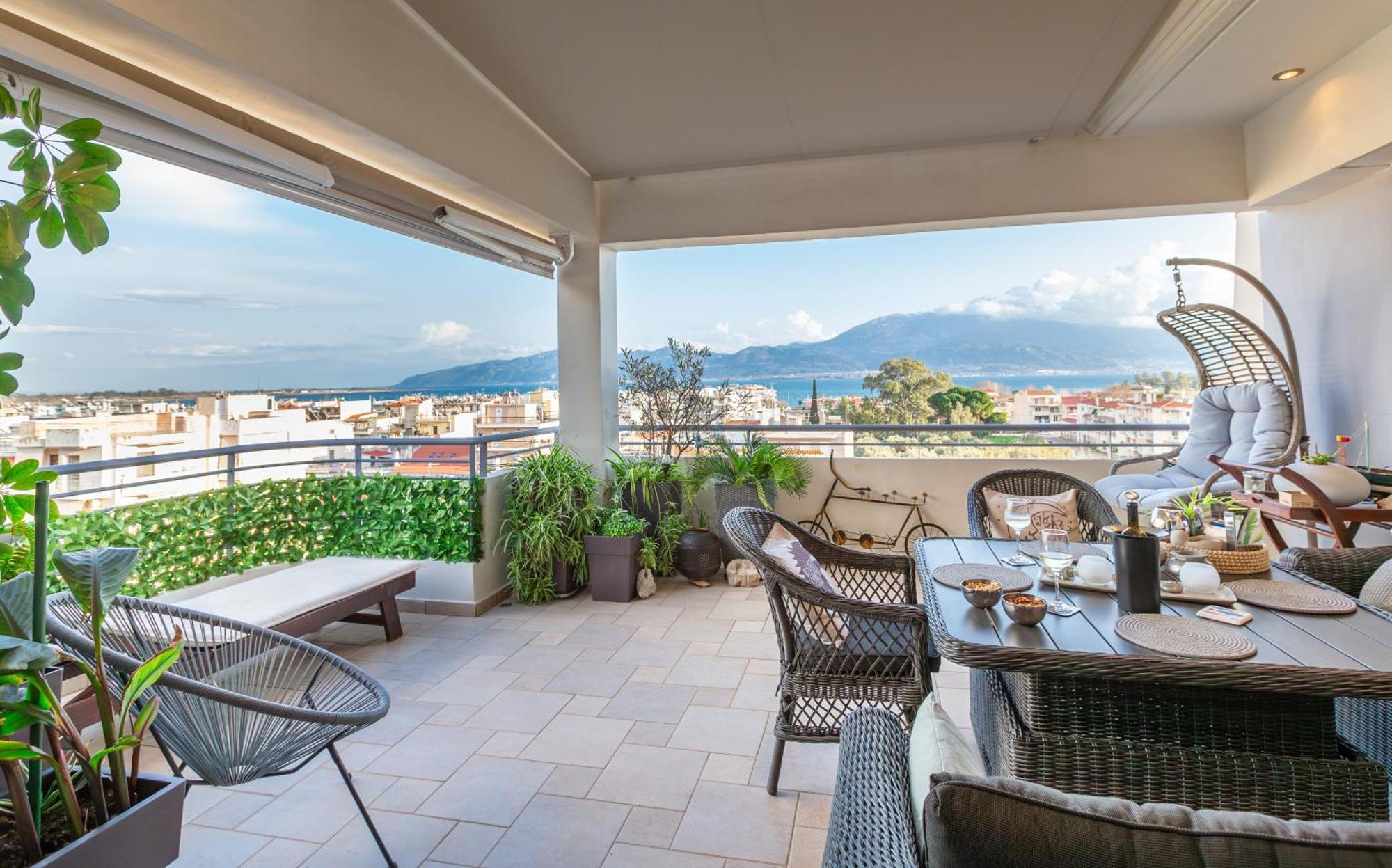 Penthouse Apartamento Nafpaktos Exterior foto